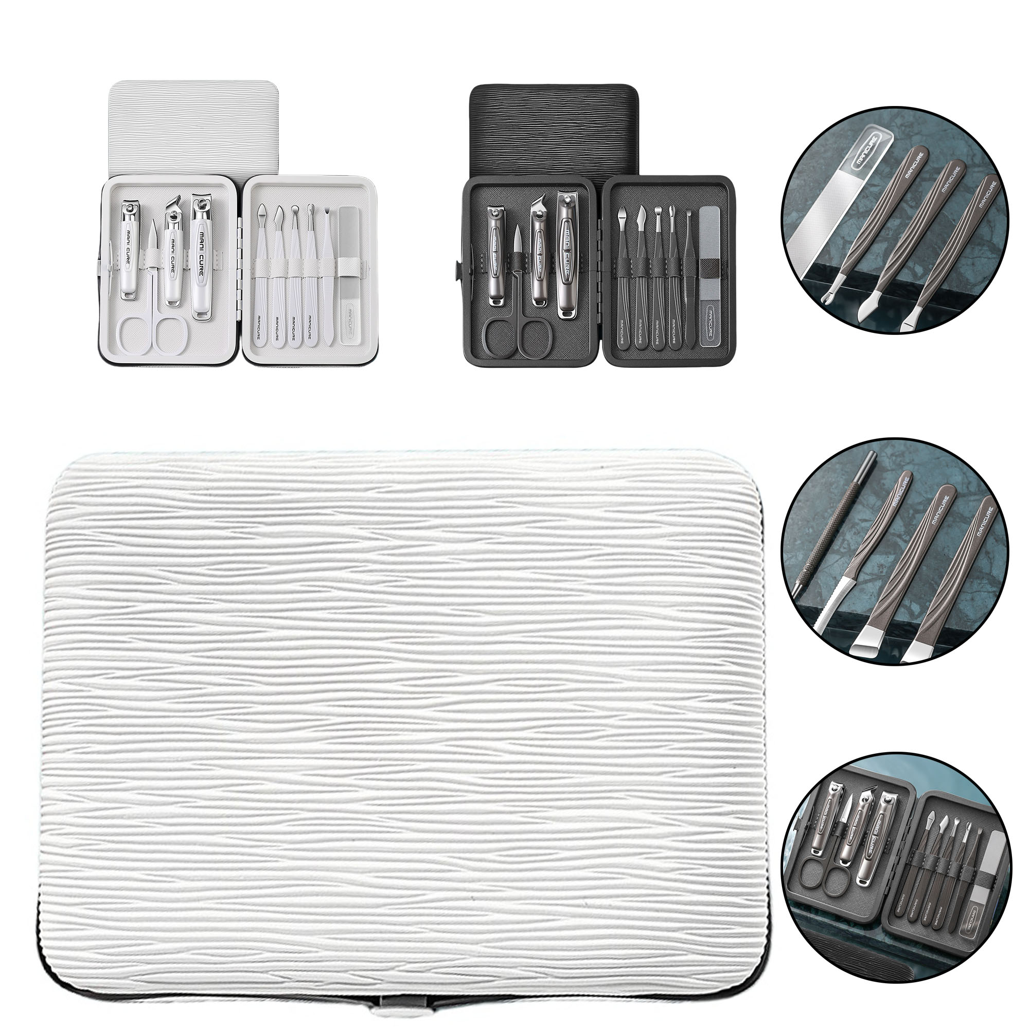 10-Piece Professional Nail Care Kit with Nail Clippers. 3