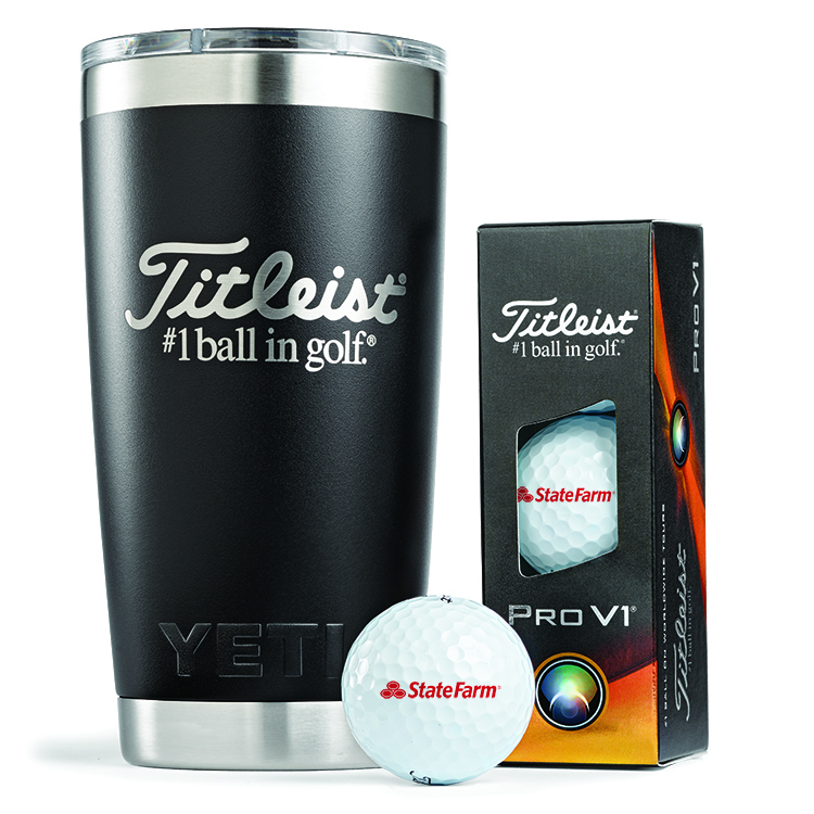 Titleist 3-Ball Y.E.T.I. Tumbler 1