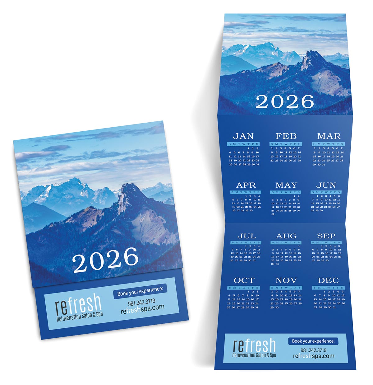 Landscape Trifold Calendar 1