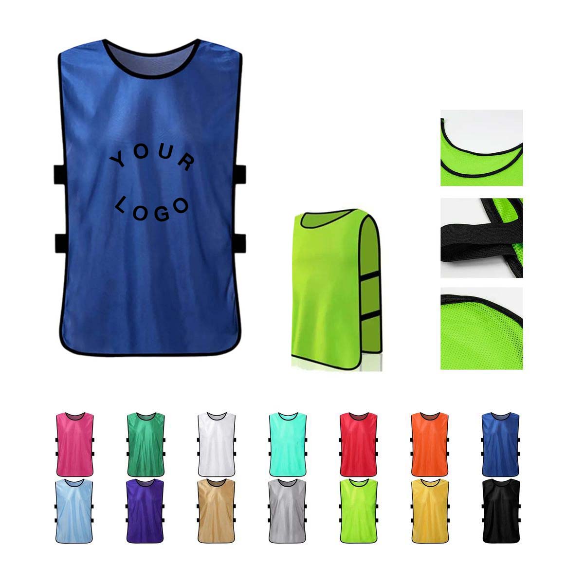 Lightweight Sports Vest for Teams and Fitness 13