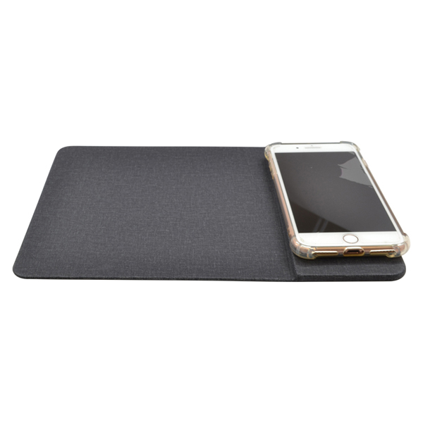 Qi Wireless Charger and Mouse Mat / Pad Textile Fabric 6