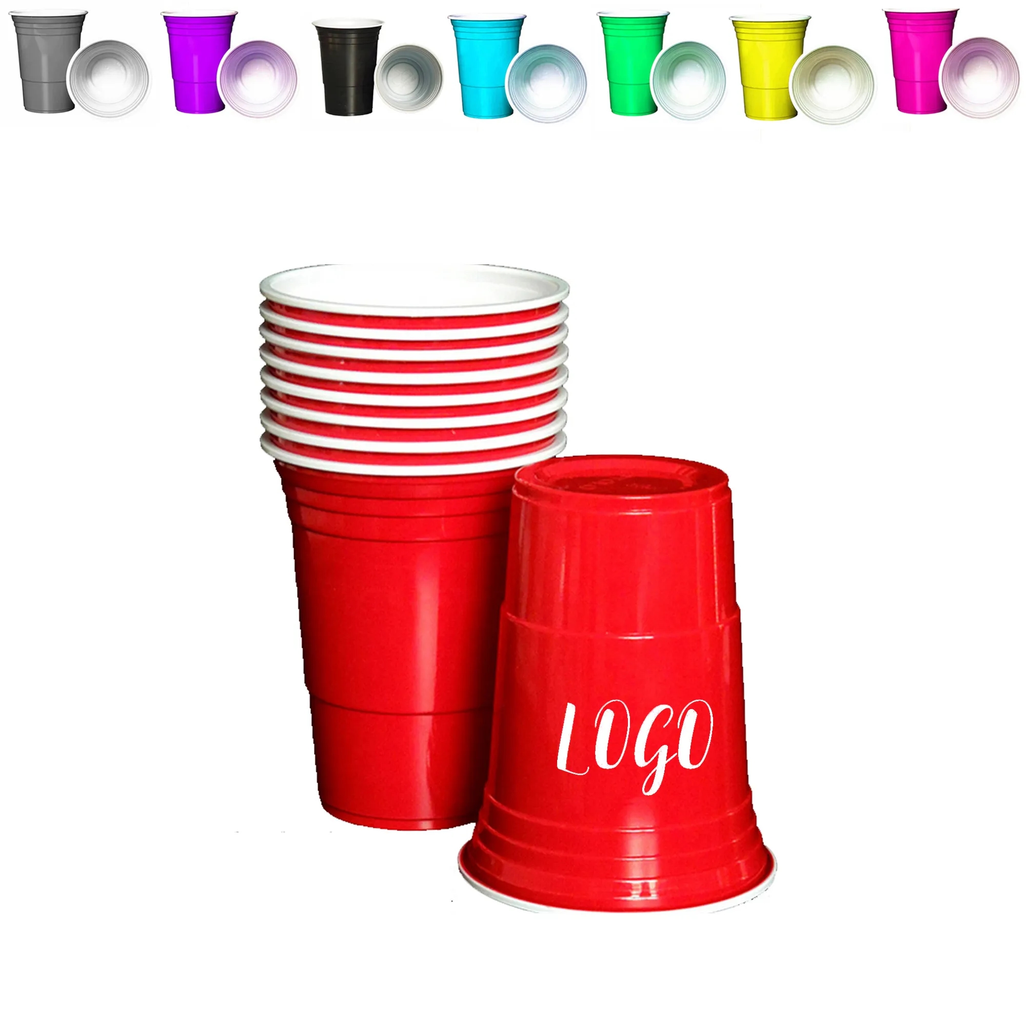 Disposable Plastic Party Cup - 16 Oz.