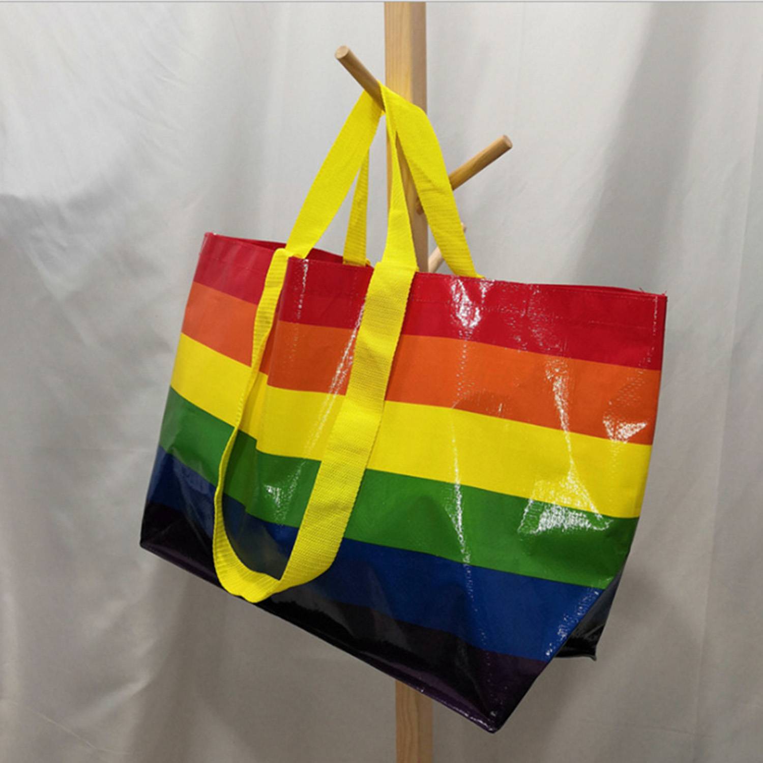 Rainbow Laminated Non-woven Tote Bag 2