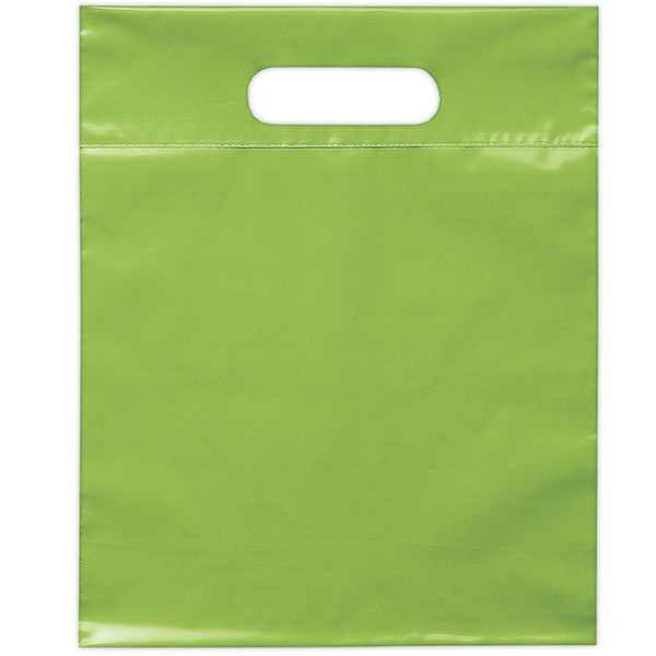 Die Cut Handle Bag - 9 1/2W x 12H - Dynamic Color 10