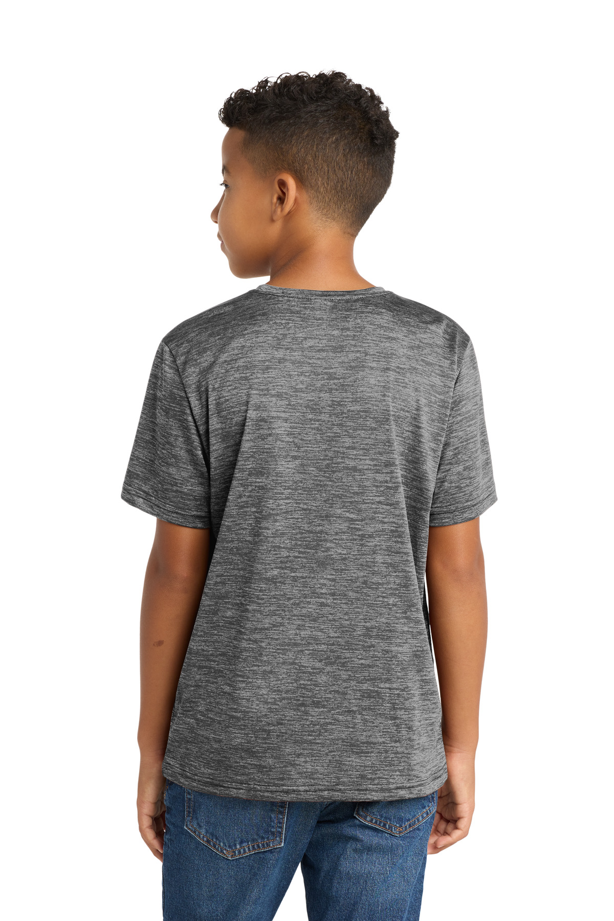 Sport-Tek Youth PosiCharge Electric Heather Tee. YST390 18