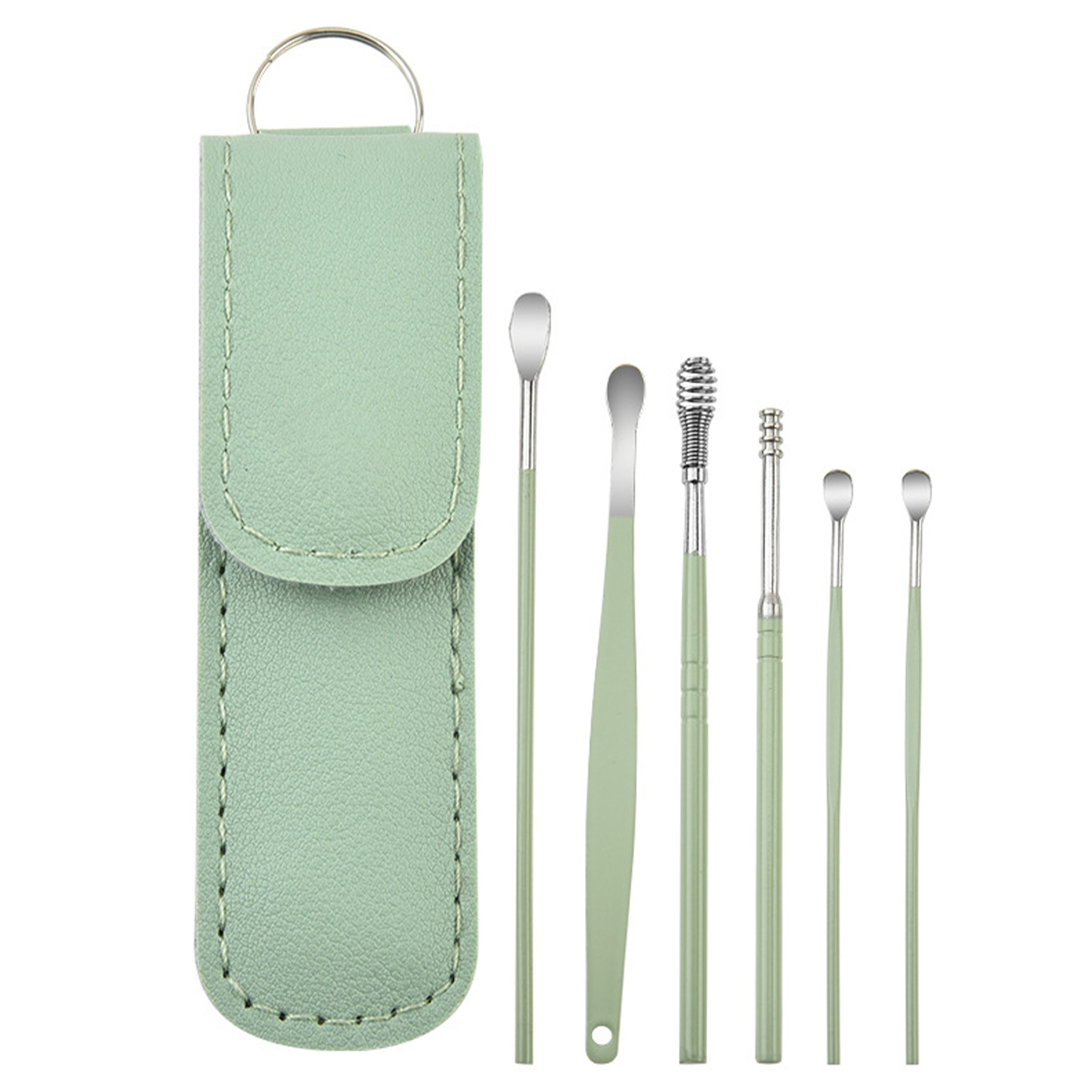 Stainless Steel Portable Ear Cleaning Tool Set 2