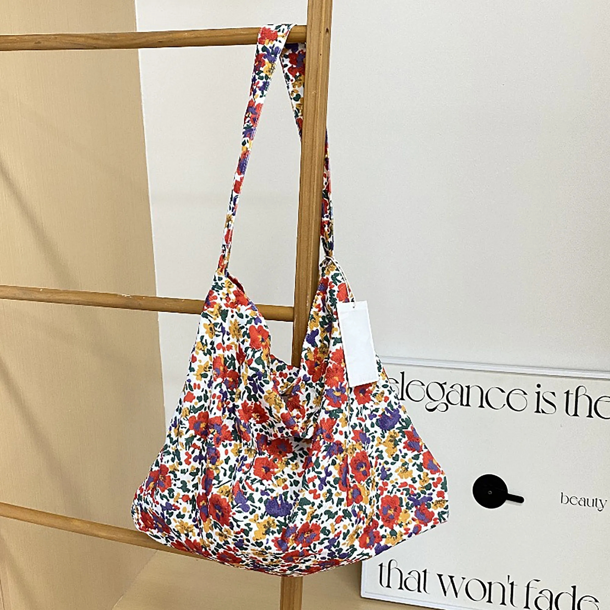Leopard Print Canvas Tote Bag 8