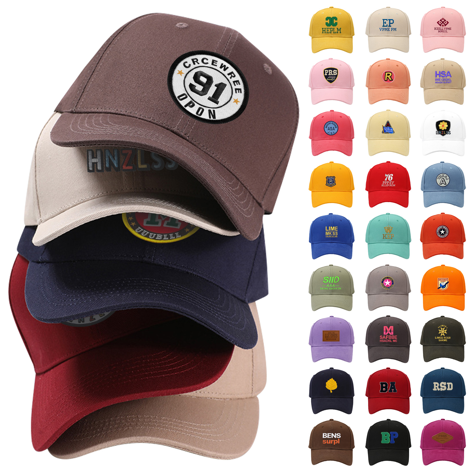 6 Panel Baseball Cap 23
