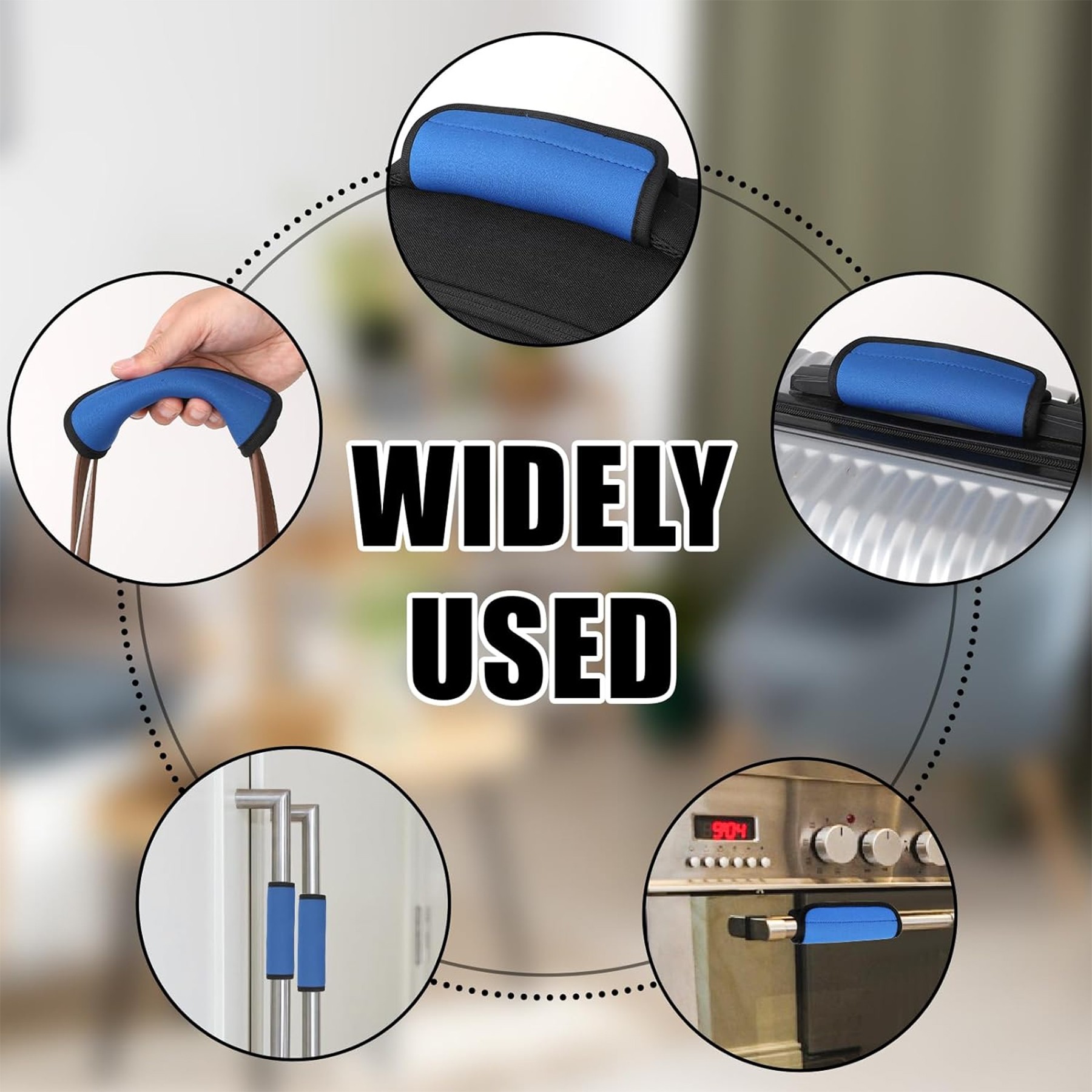 Neoprene Luggage Handle Wrap Cover 2