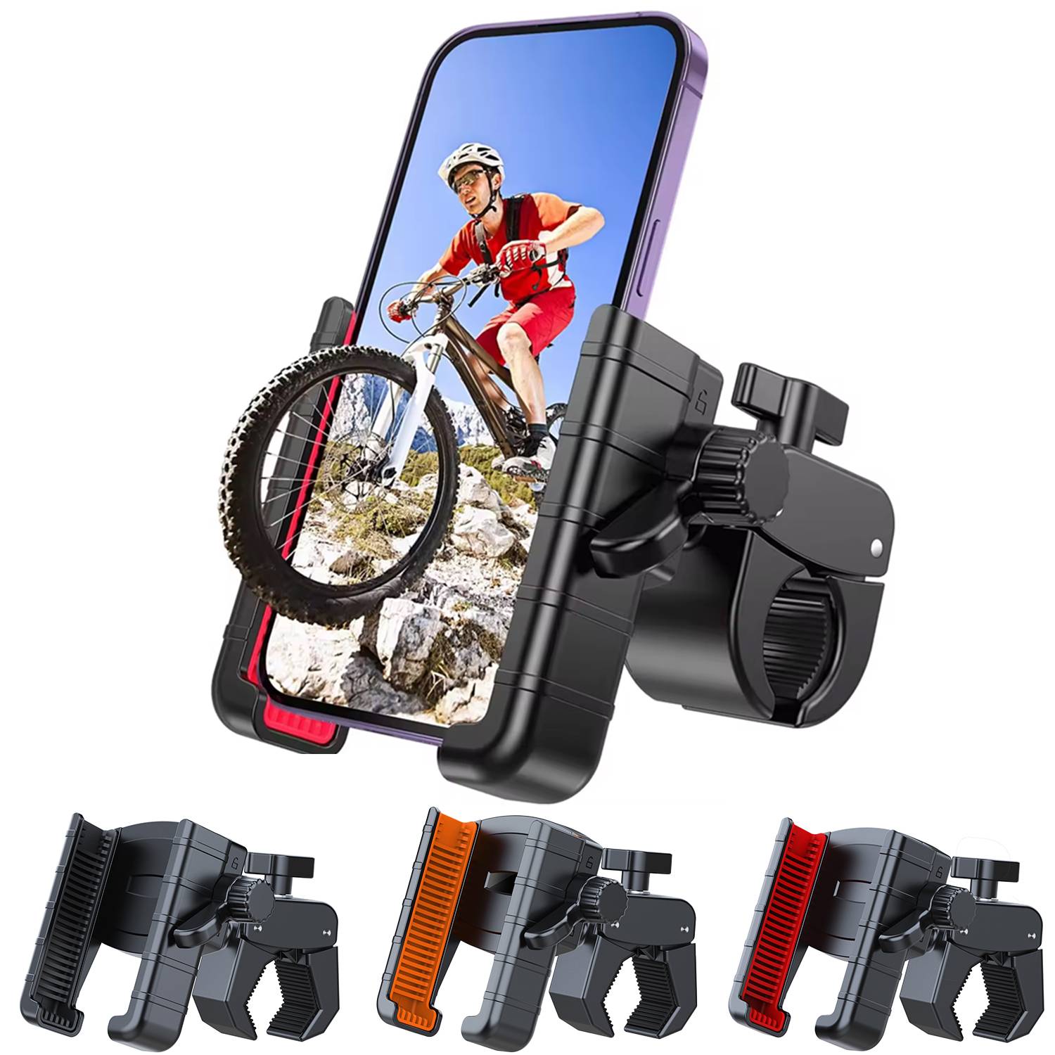 Universal Motorcycle Bicycle Mobile Phone Stand 9