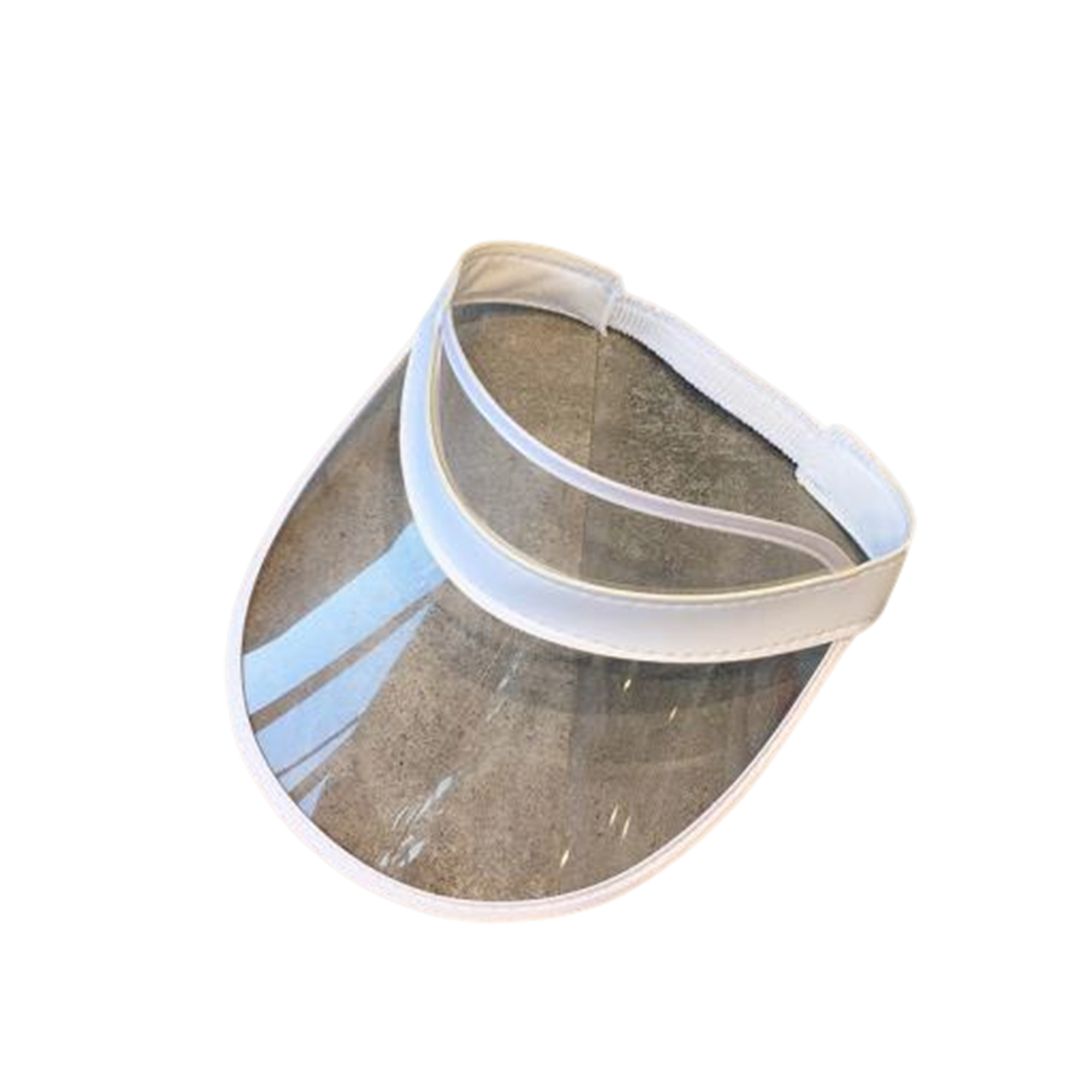 PVC Sun Visor Elastic Band Unisex Design 4