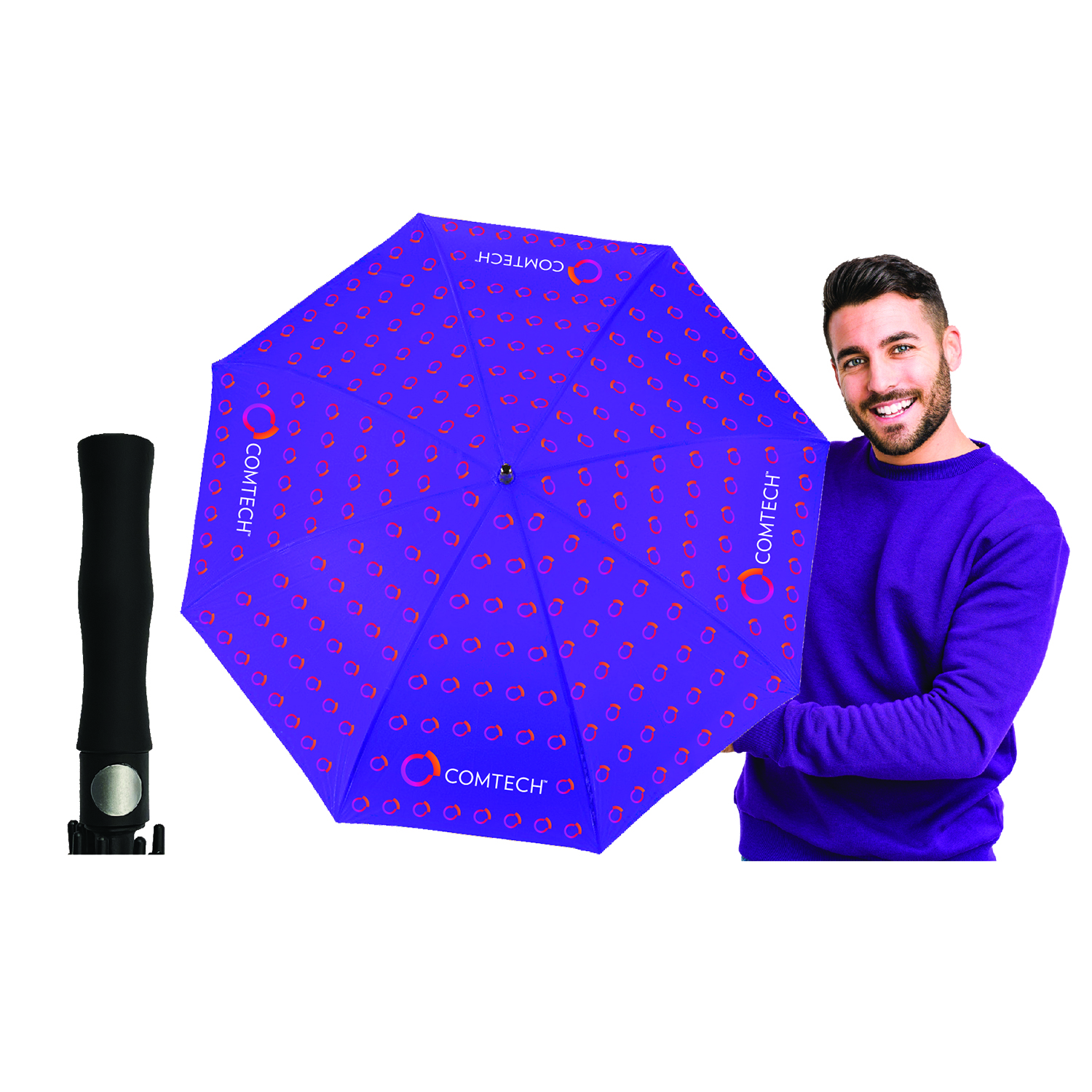 Custom Golf Photobrella Umbrella Step and Repeat 1