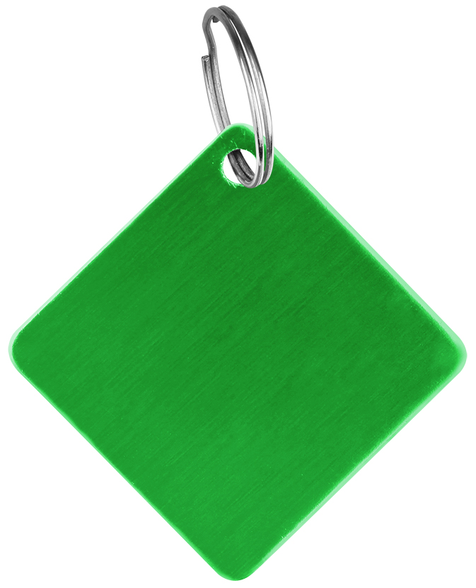 Aluminum Diamond Shaped Key Holder & Dog Tag 4