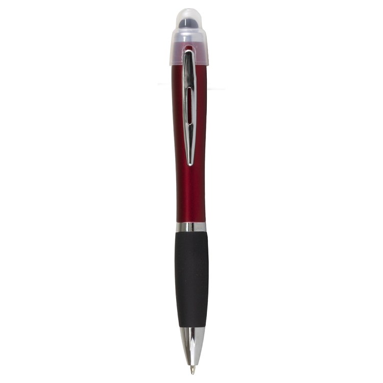 "The Cardiff" Laser Logo Light Up Stylus Pen 1