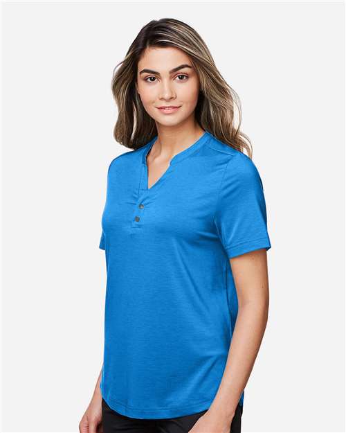 Women's JAQ Snap-Up Stretch Performance Polo - NE100W 47