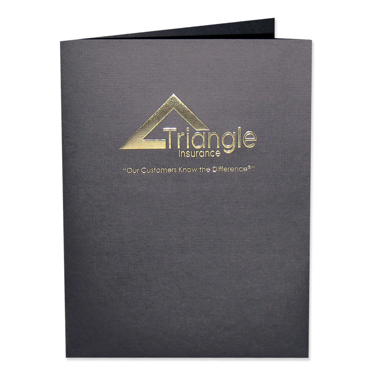 Large Presentation Folders with Foil Stamped Imprint 9