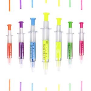 Syringe Pen With Highlighter 7