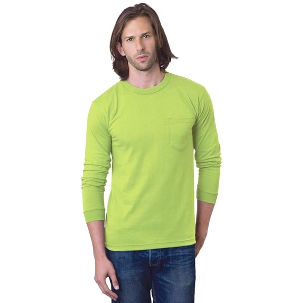 Unisex Pocket Long Sleeve Crew 17