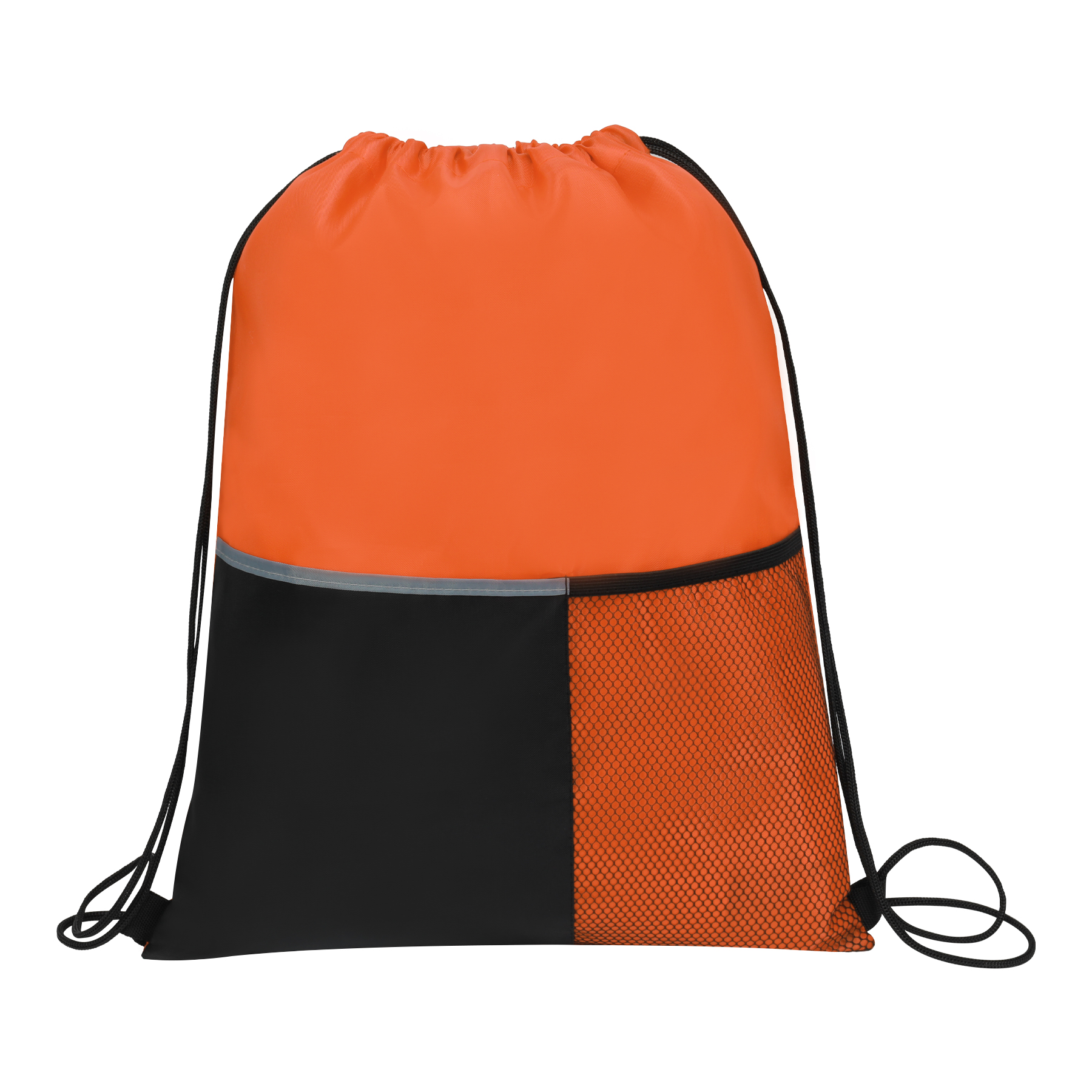Dual Pocket Drawstring Backpack 15