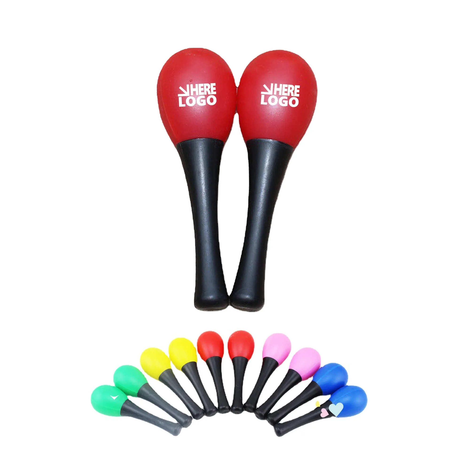 Plastic Maraca For Children MOQ100 2