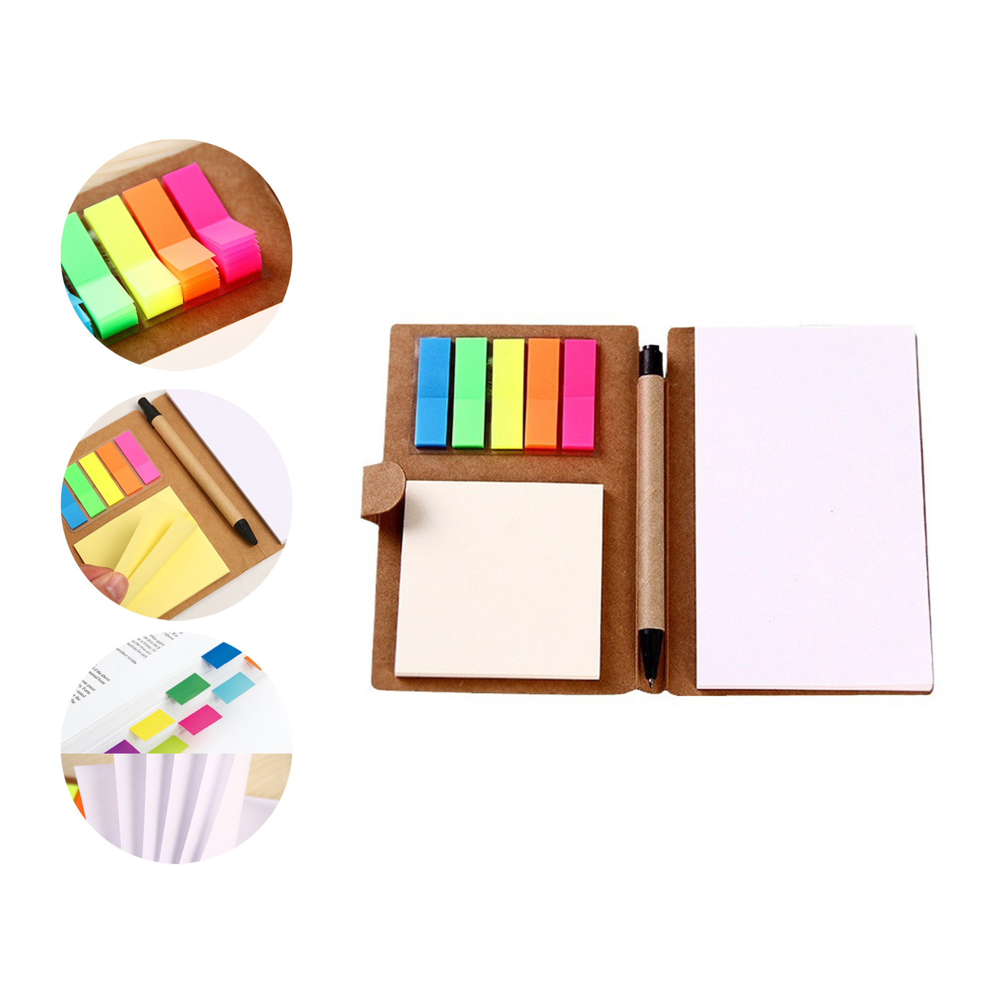 Micro Sticky Note Book With Ballpoint Pen MOQ 20 2