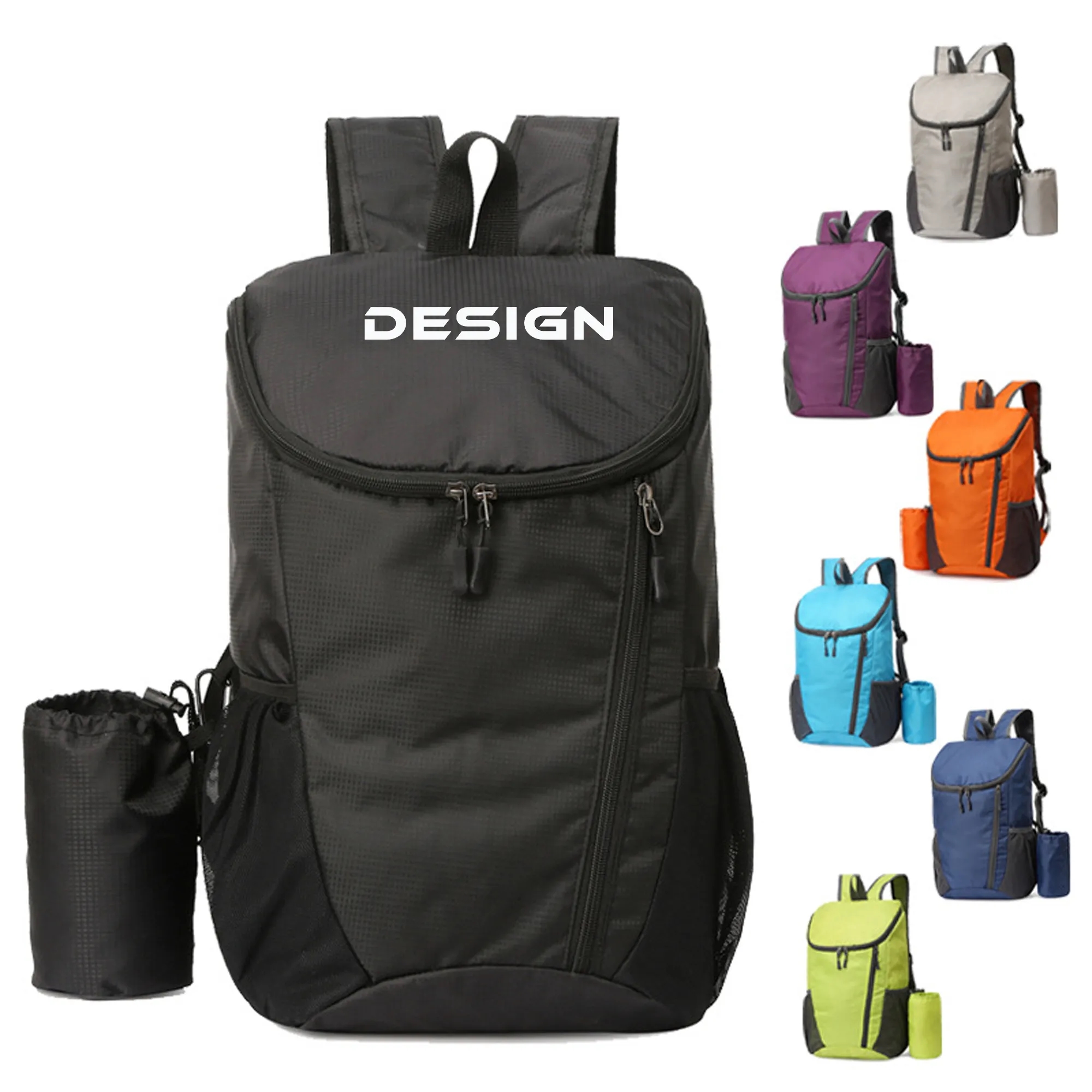 Hiking Waterproof Lightweight Backpack Foldable 2