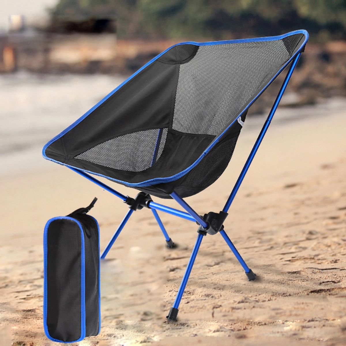 Mesh Folding Chair With Carrying Bag 9