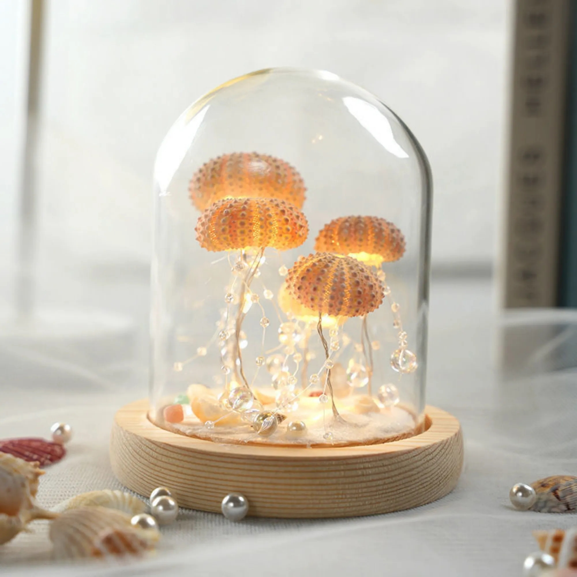Illuminated Seashell Ornament Ambient 1