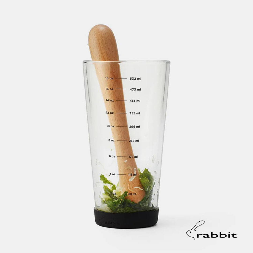 rabbit® Glass Cocktail Shaker - 18oz 1