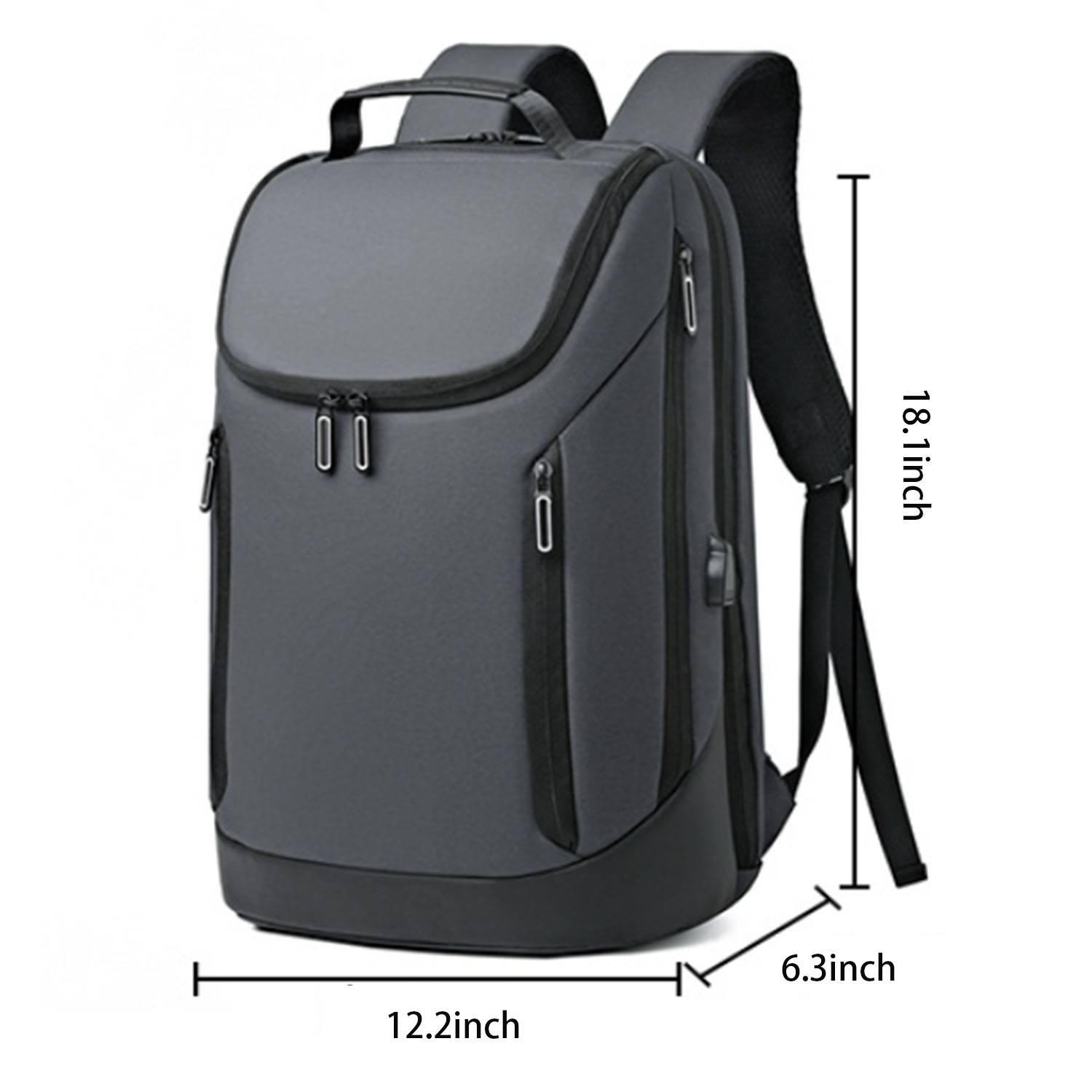 Anti-Theft Multifunctional Backpack with Usb Charging Port 4