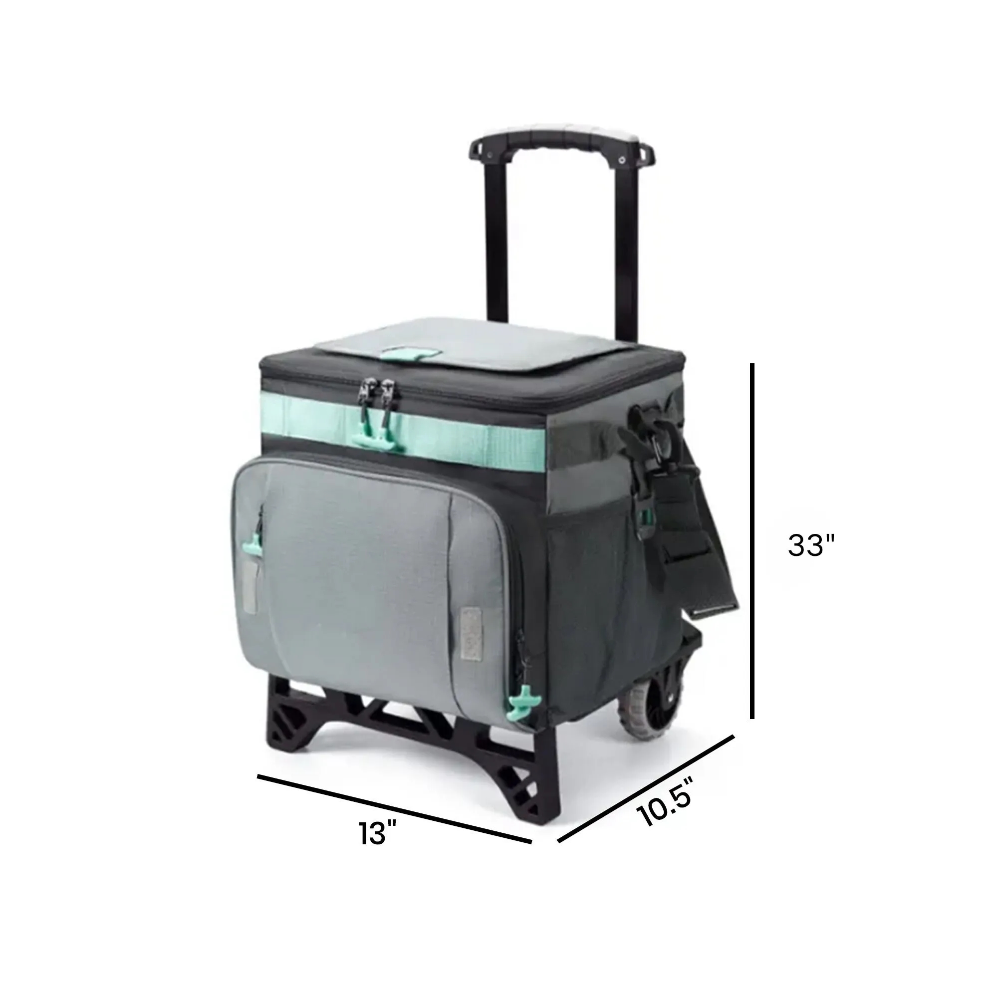 Wheeled Insulated Rolling Cooler Bag 5
