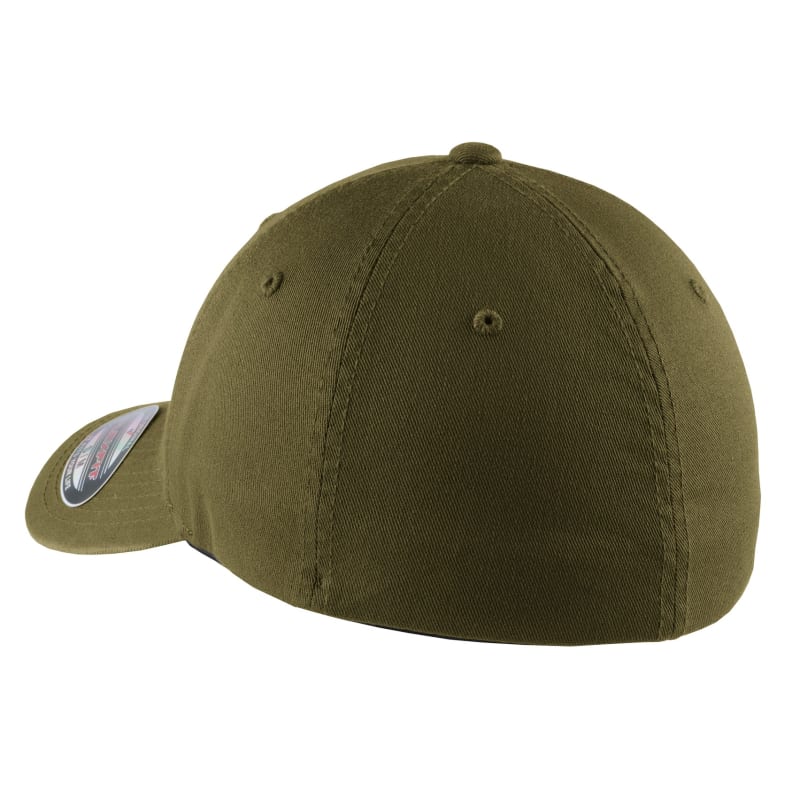 Port Authority Flexfit Garment-Washed Cap. 6