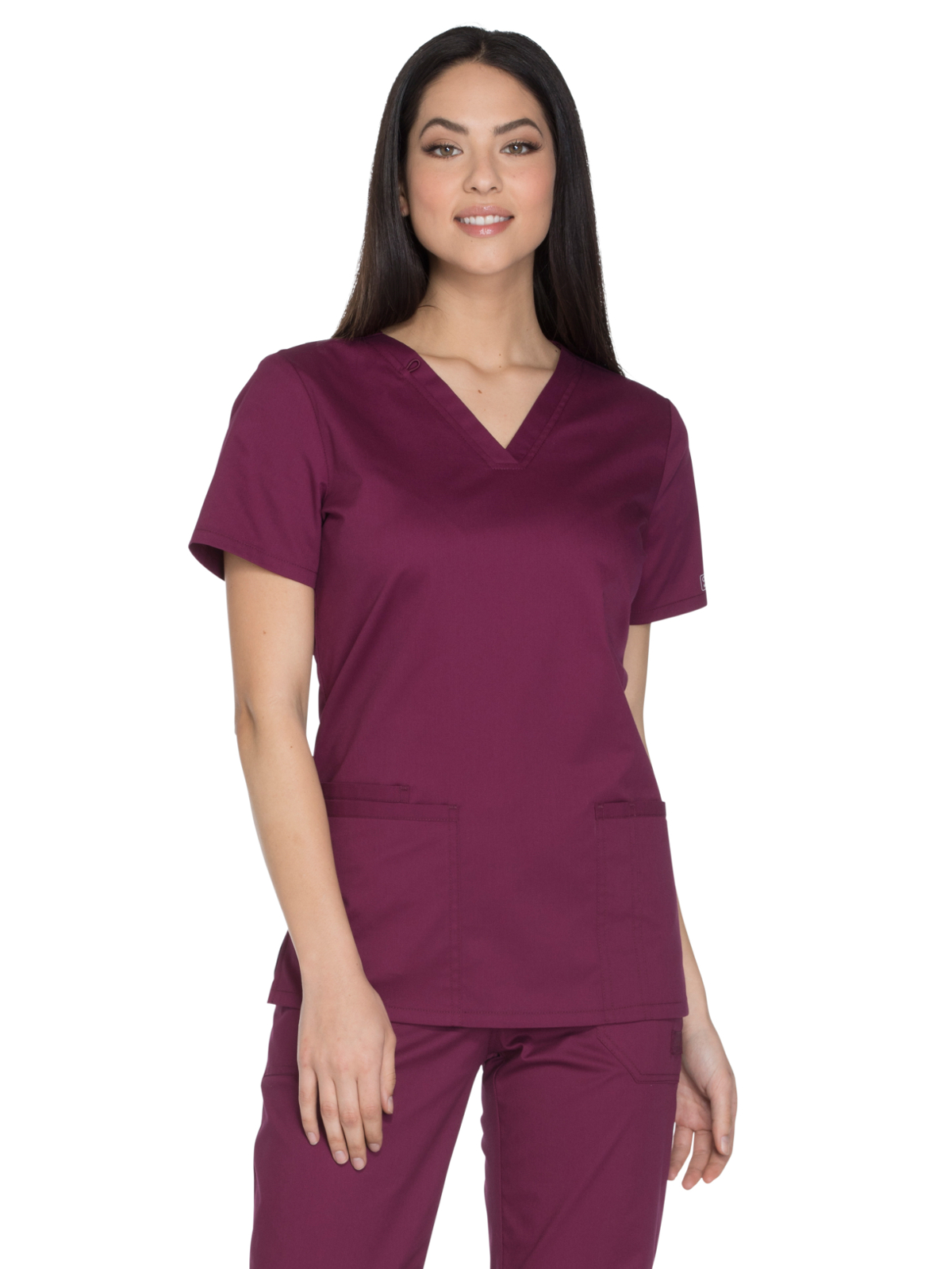 Cherokee - Workwear Core Stretch - Women's V-Neck Top 27