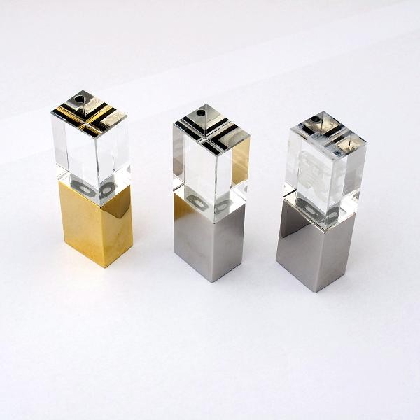Crystal LED Light USB Flash Drive 3