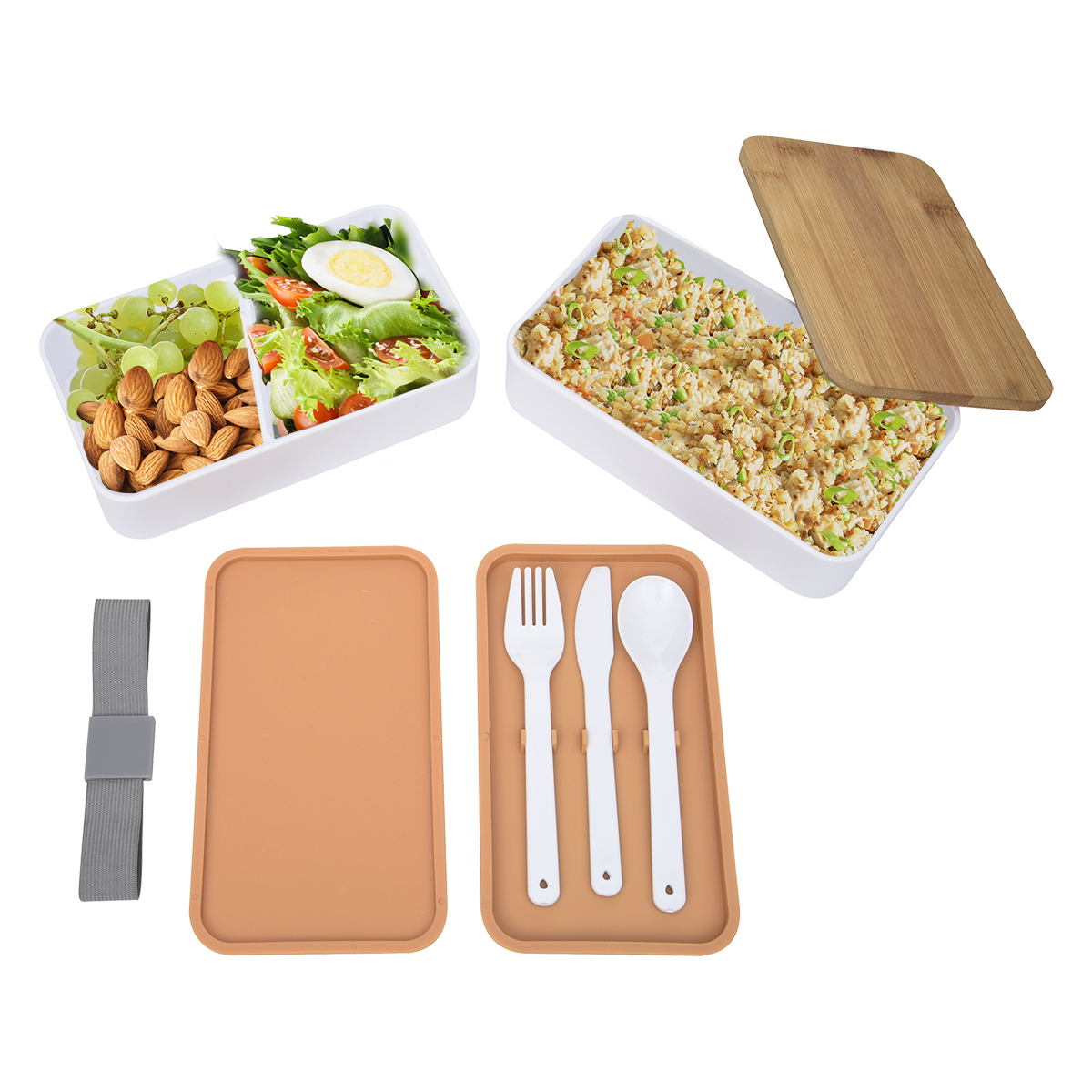 Stackable Bento Lunch Set 17