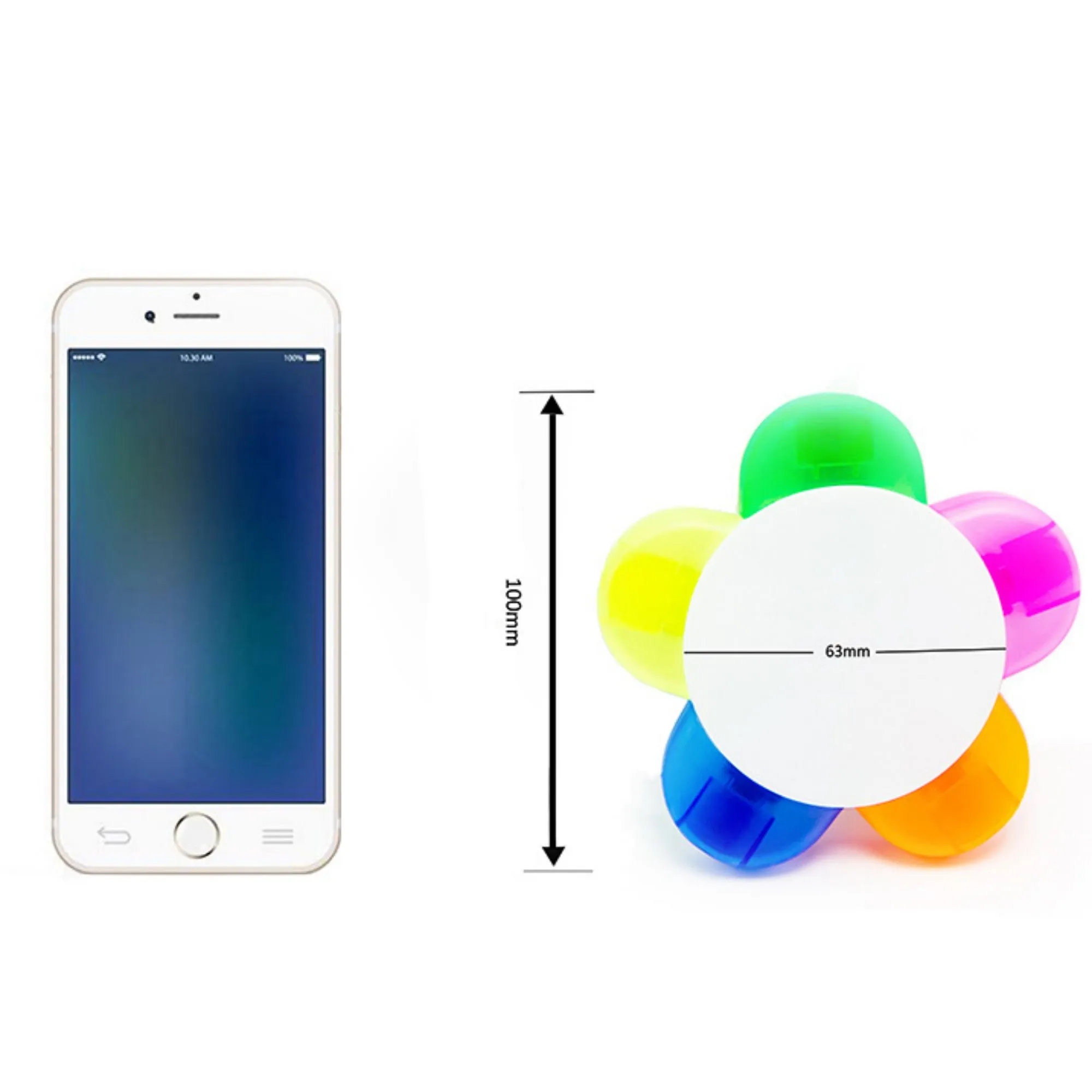 5 in 1 Fluorescent Nurse Highlighter Pen 1