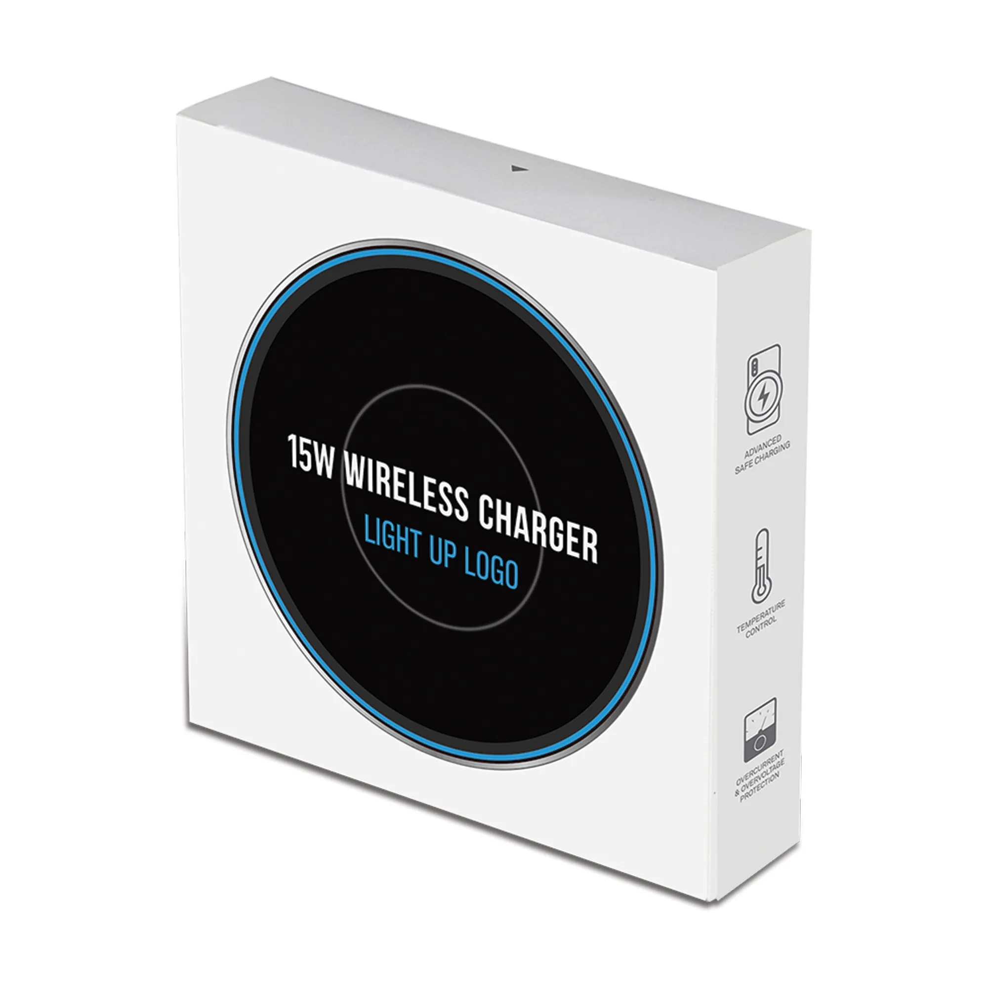 Street Light-Up 15W Wireless Charge Pad 4