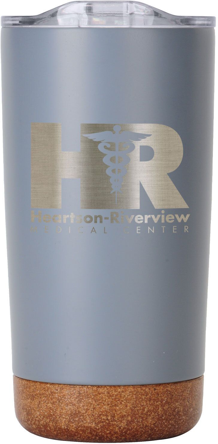 SARATOGA CORK BOTTOM STAINLESS TUMBLER 18 OZ 14