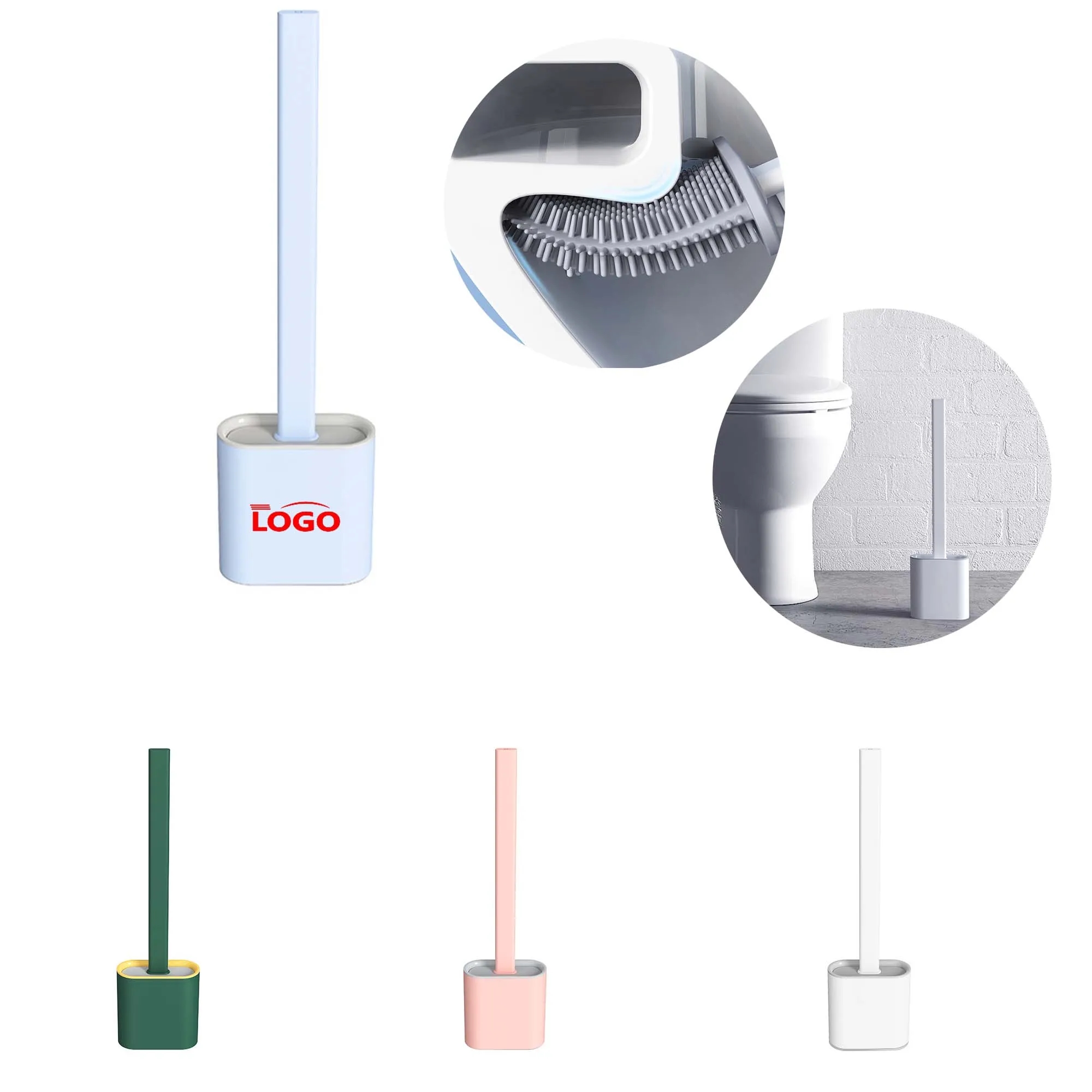 Long Handle Soft Toilet Brush