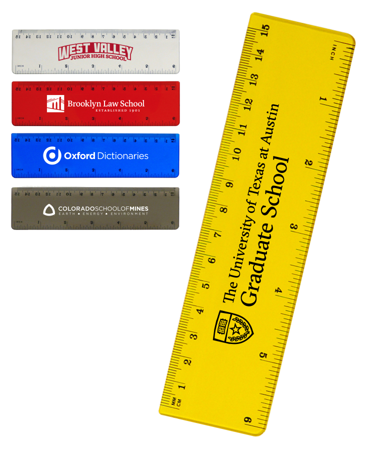 Translucent 6" Ruler 1