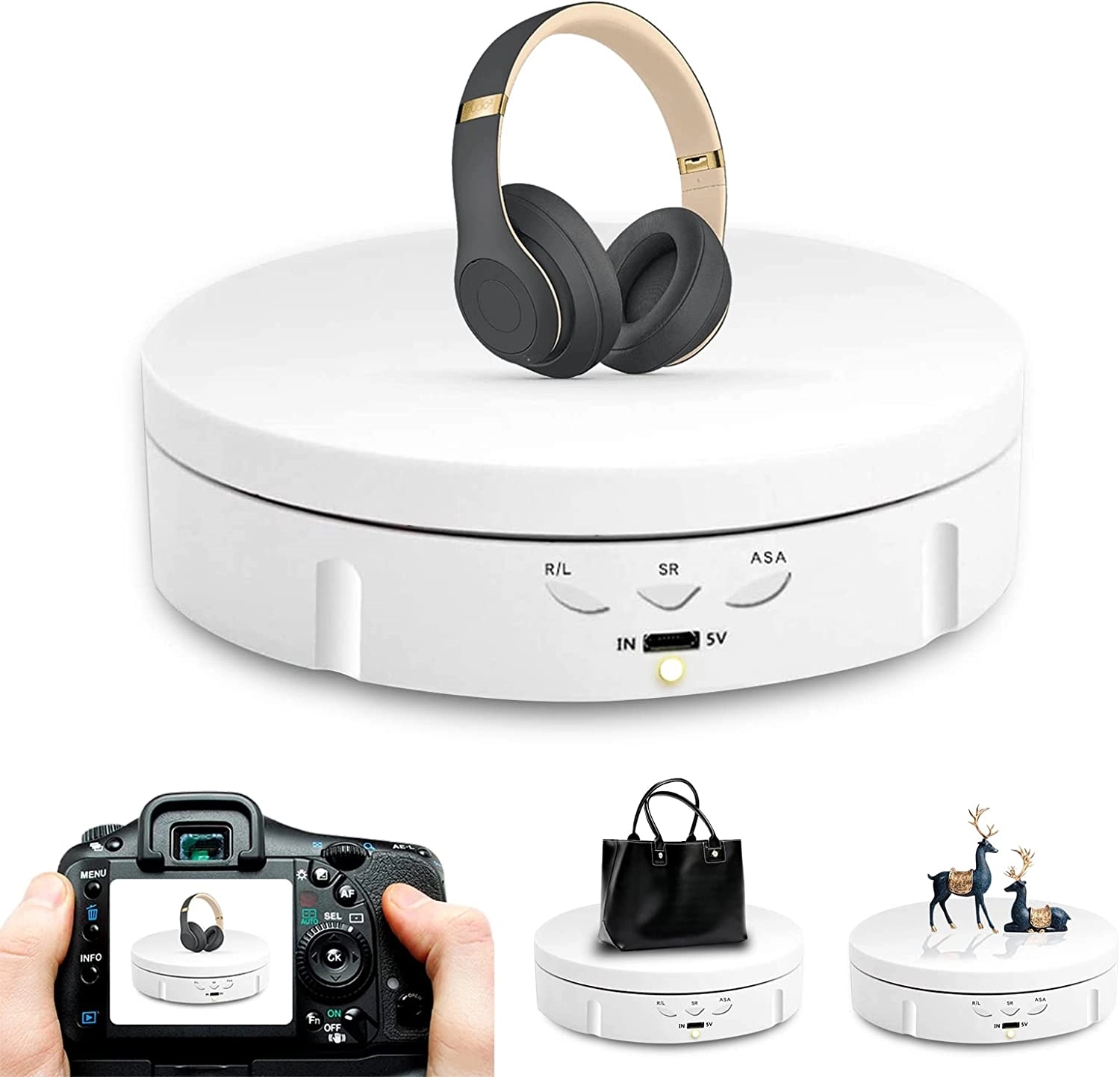 360 Degree Electric Rotating Turntable 3