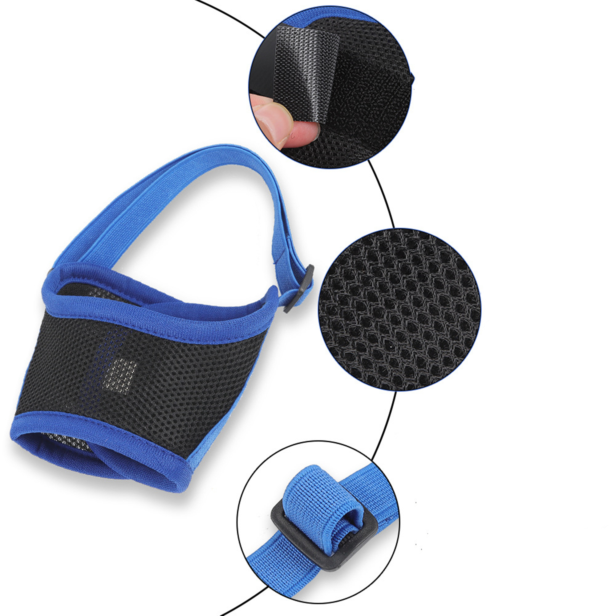 Soft Nylon Dog Muzzle 4