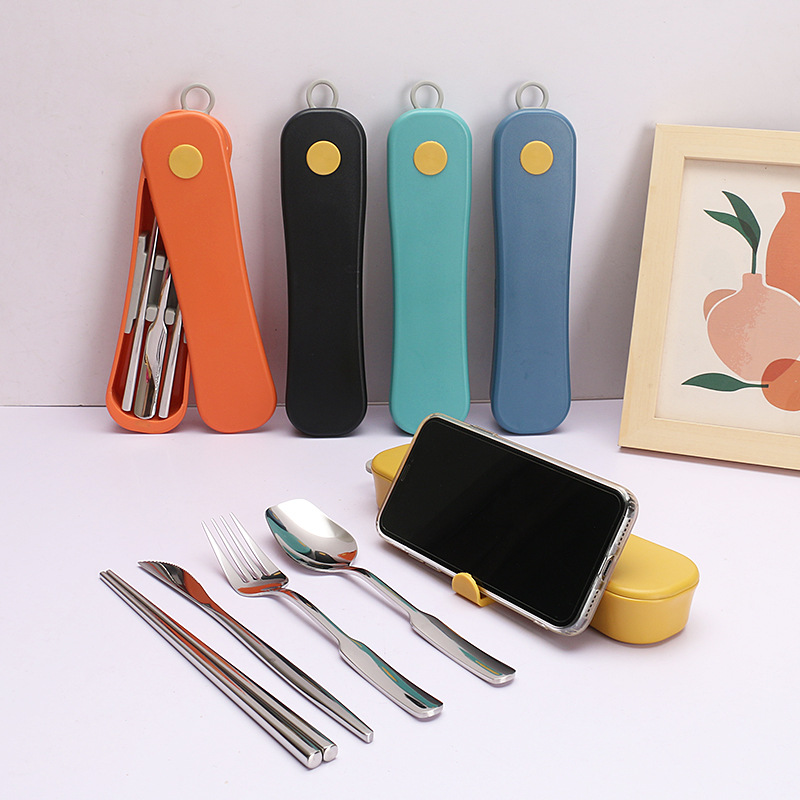 Stainless Steel Flatware Set with Case 4