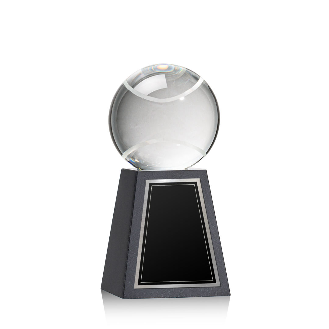 Tennis Ball Award on Tall Marble Base 7