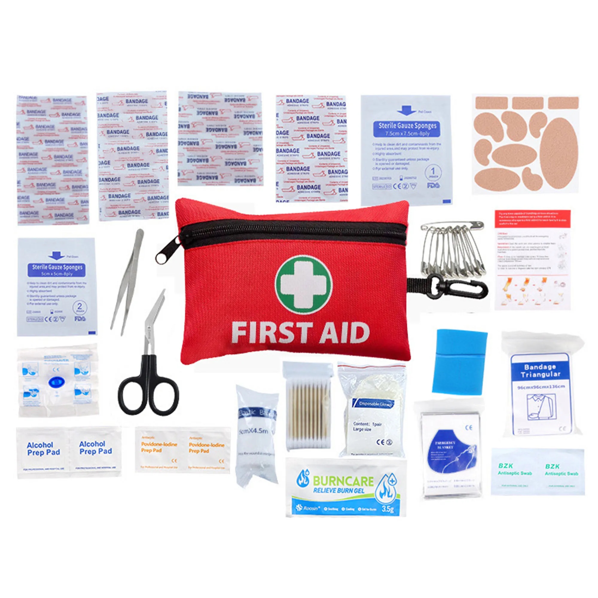 132 Piece Small First Aid Kit