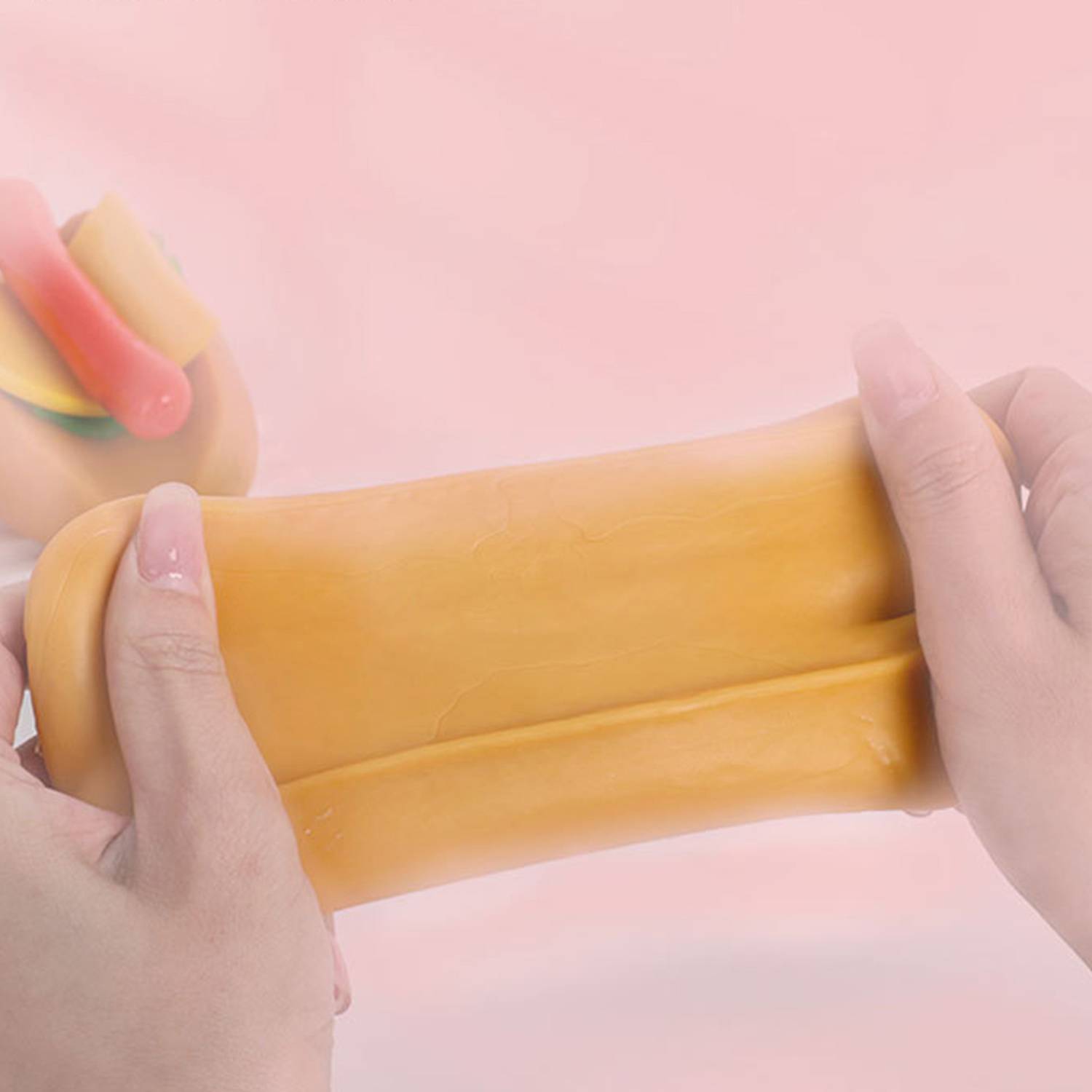 TPR Hot Dog Stress Reliver Toy 5