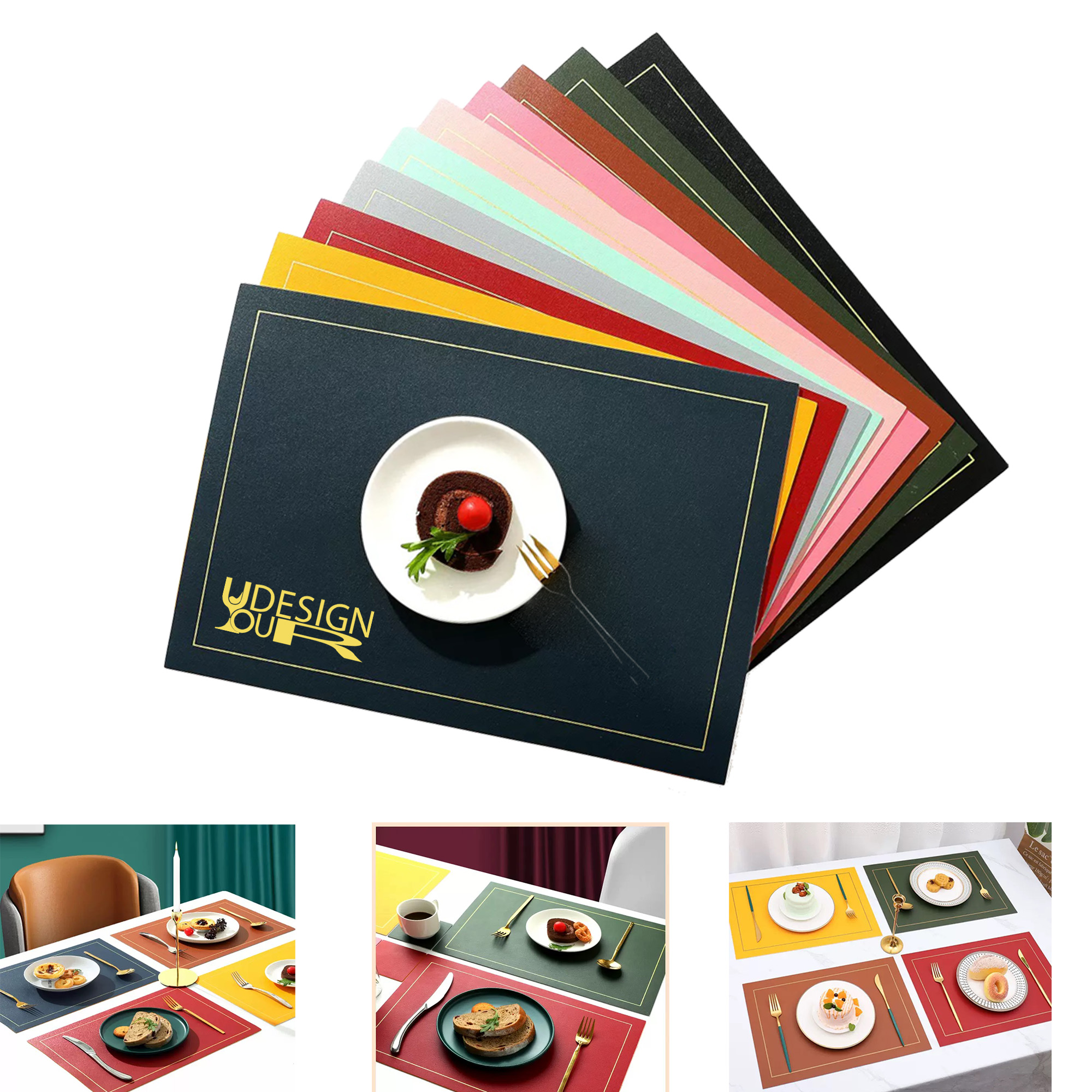 Non-slip Waterproof And Oil-proof Table Mat MOQ50 1