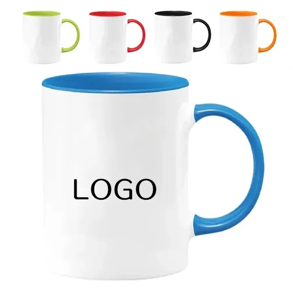 12 Ounce Ceramic Coffee Cup - Durable Drinkware 2
