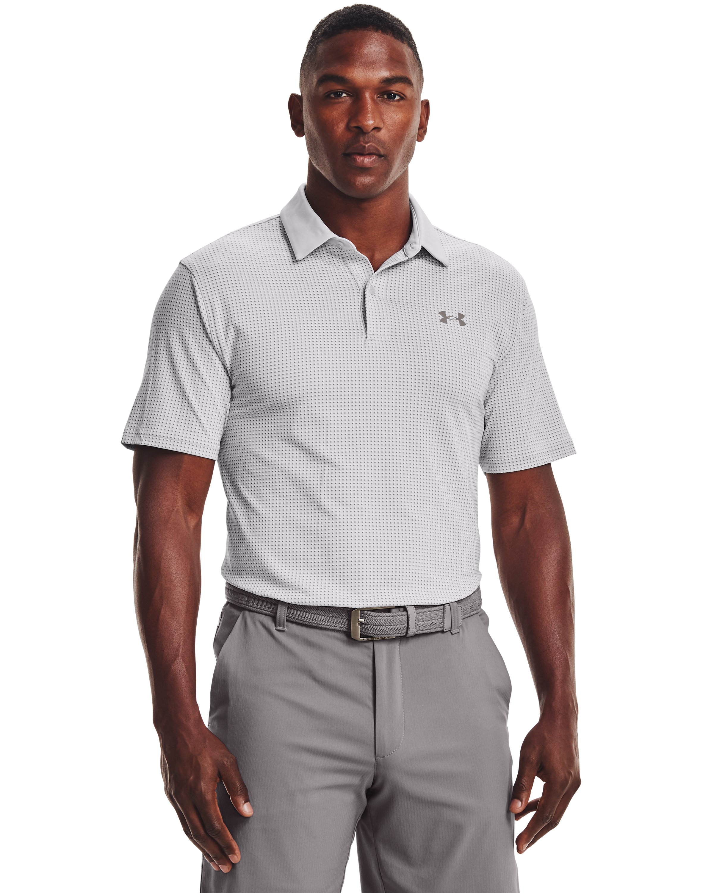 Men's UA Tee To Green Printed Polo  2