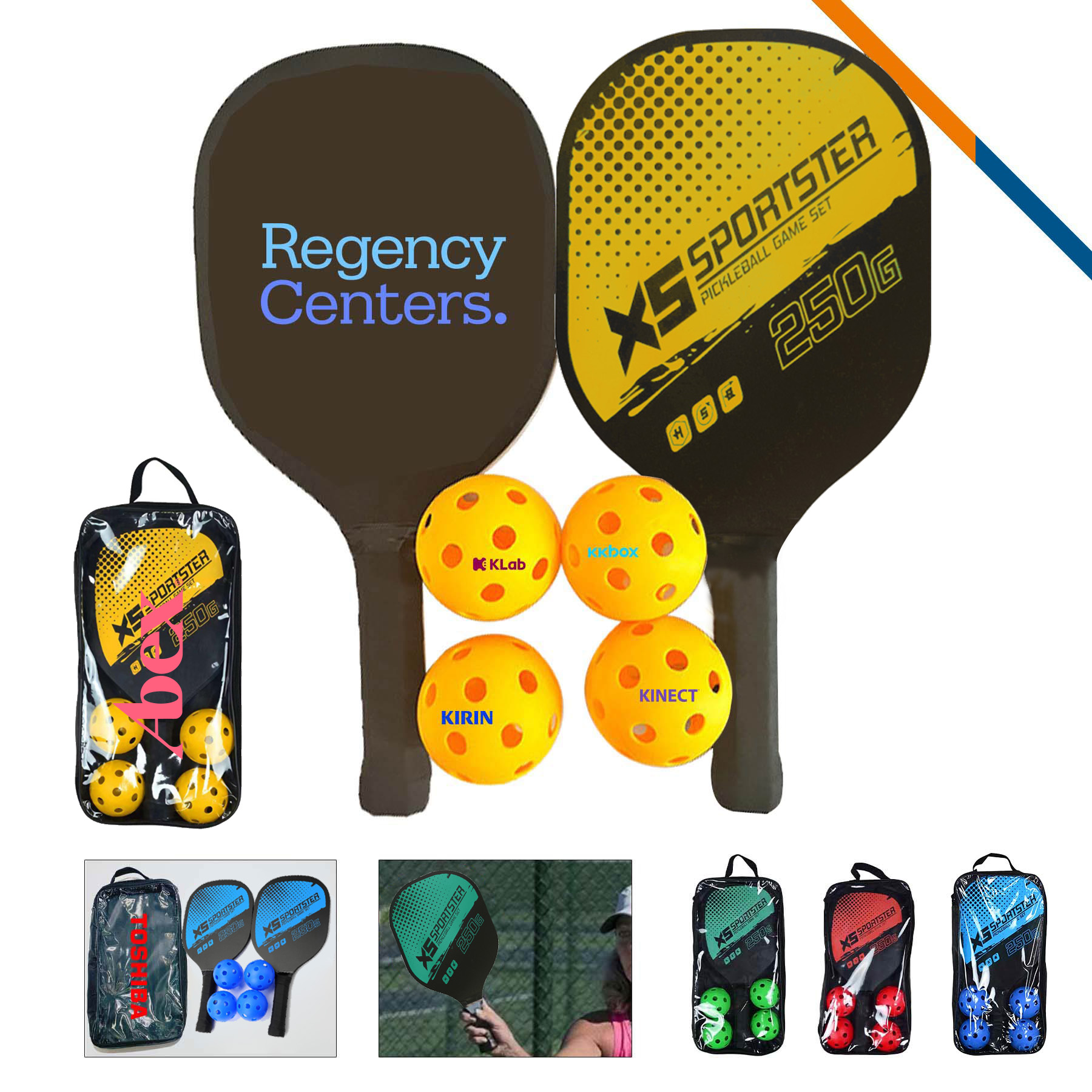Krazo Pickleball Paddle Set 2